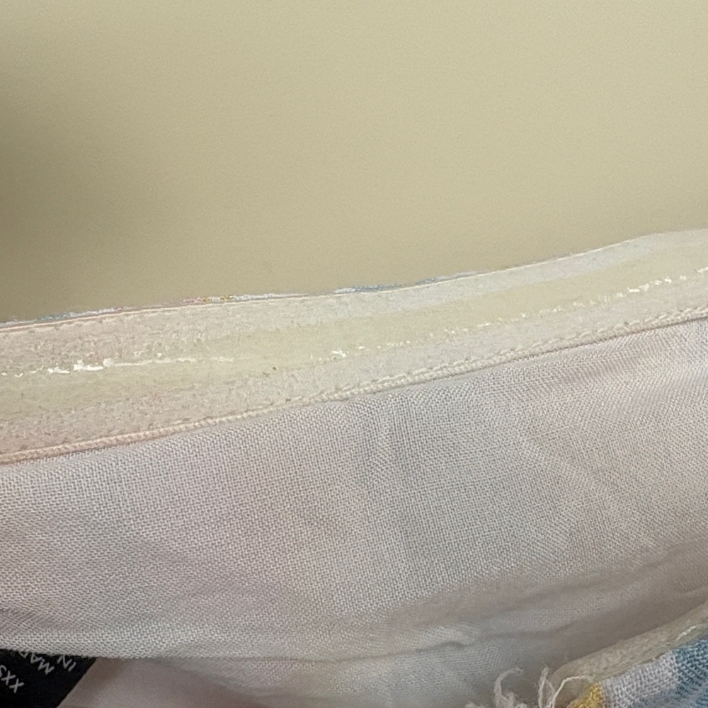 MAJORELLE Pastel Plaid Blouse - Picture 8 of 8